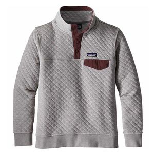 Patagonia quilted snap t pullover